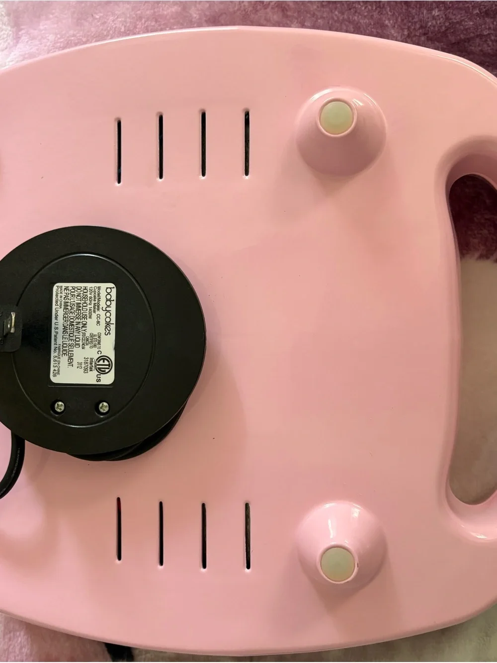 Babycakes Pink Cupcake Maker — Single-Serve Baking Appliance